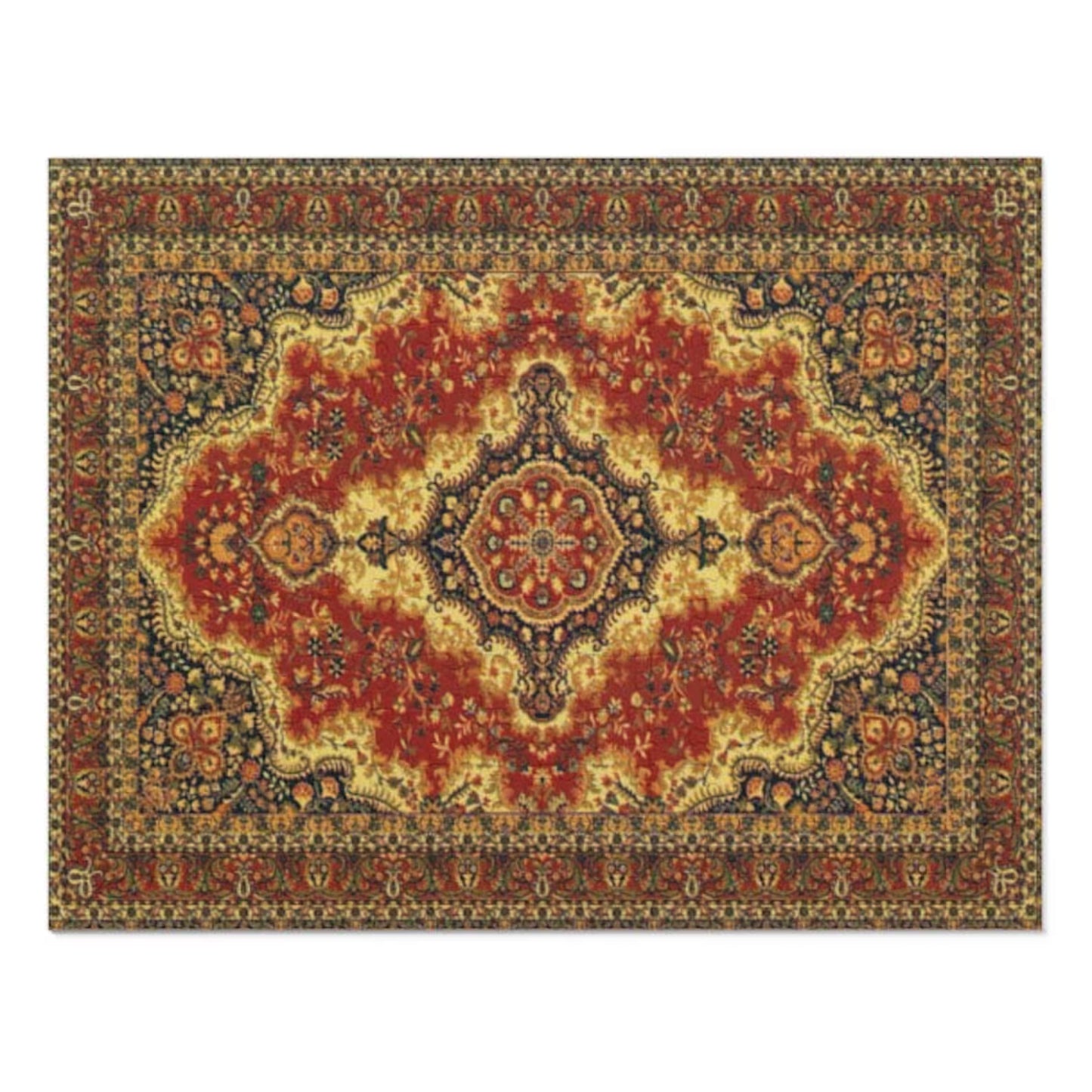 Persian Rug - 500 Pc Wooden Jigsaw Puzzle.